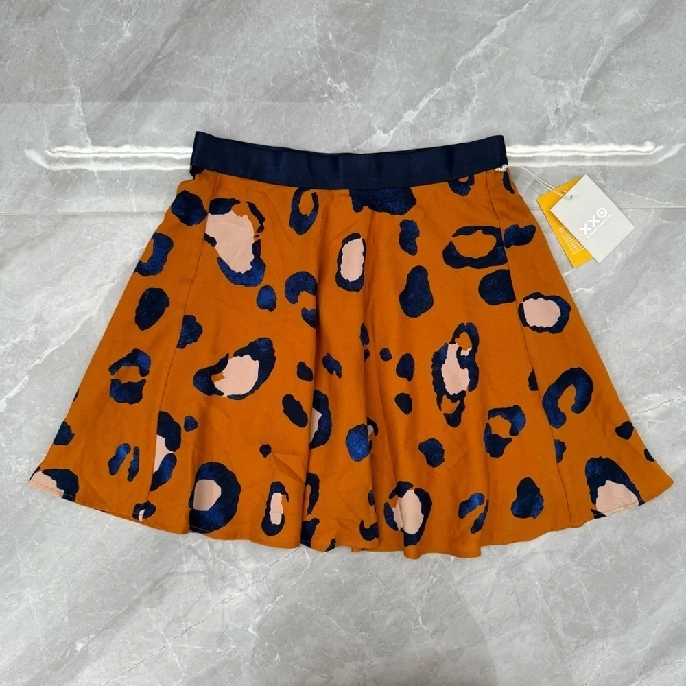 Women’s 3.1 Phillip Lim For Target Leopard Print Skirt 20th Anniversary Size 12